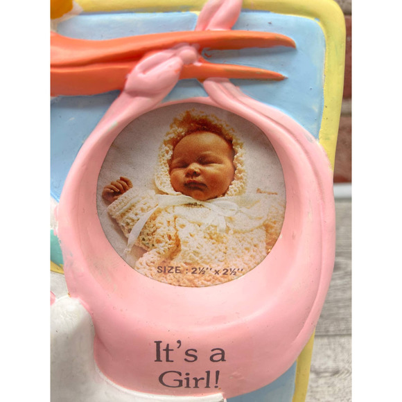 It's‎ a Girl Frame with Stork - Picture 3 of 4